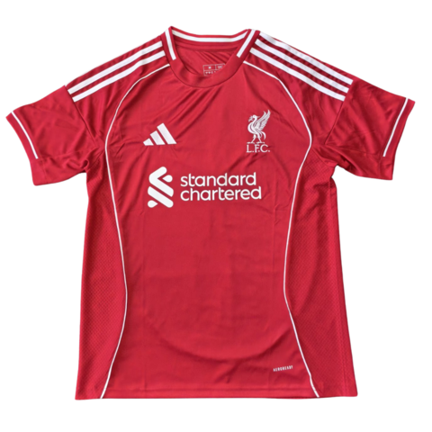Camisa Liverpool I 2025/26 Masculina - Vermelho