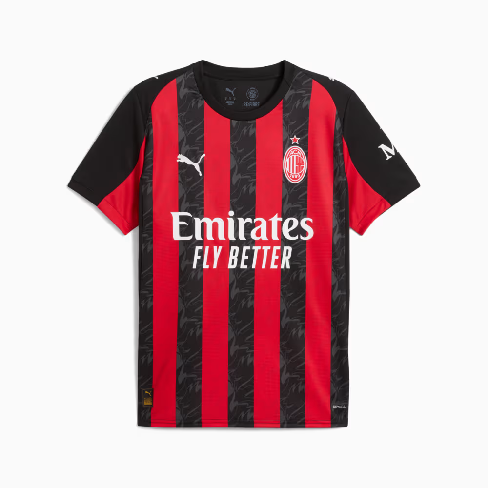 Camisa AC Milan I 25/26 Torcedor Masculina