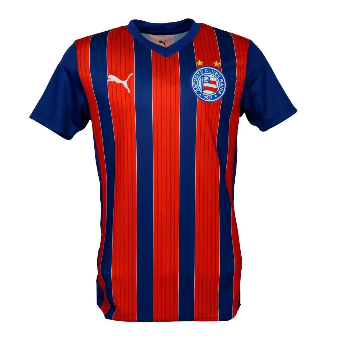 Camisa Bahia Torcedor I 2025 Masculino - Azul