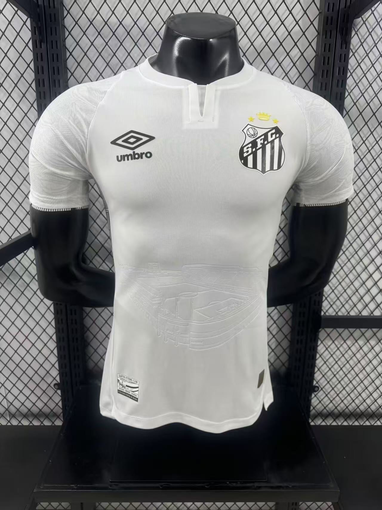 Camisa Santos I 2024/25 - Jogador Masculina – Branca