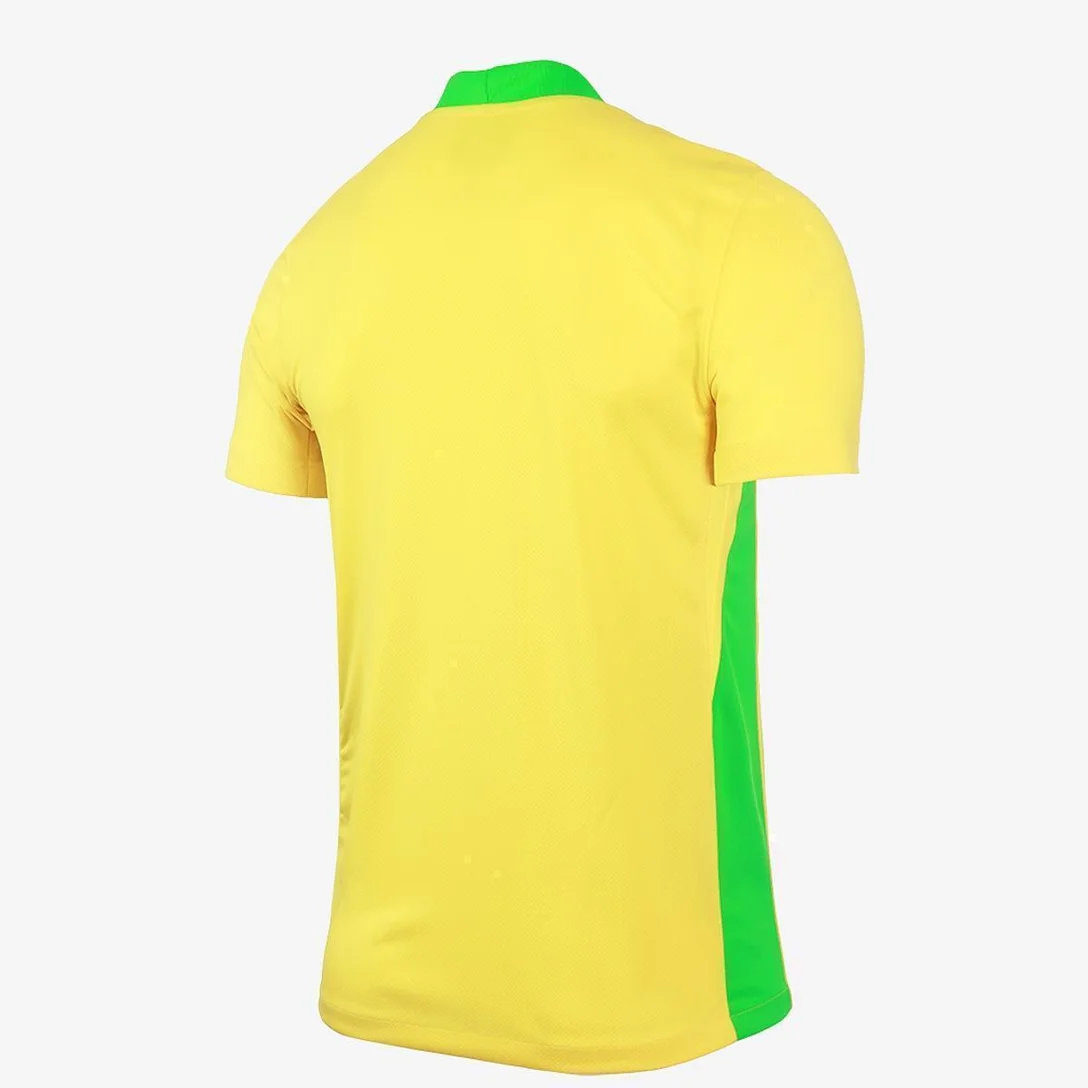 Camisa Nike Brasil I 2025/26 Torcedor Masculina - Amarelo+Verde
