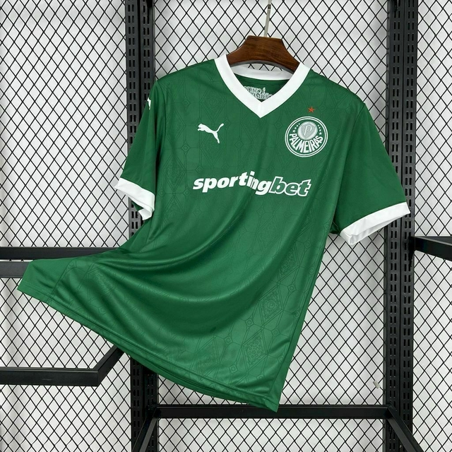 Camisa Palmeiras I 2025/26 - Jogador Feminina - Verde