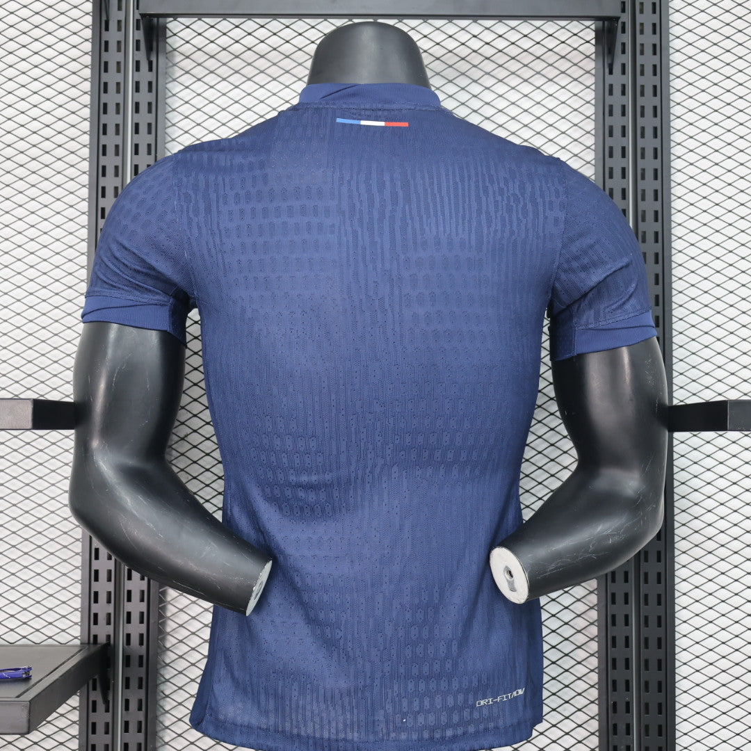 Camisa Paris Saint-Germain I 2024/25 - Jogador Masculina - Azul