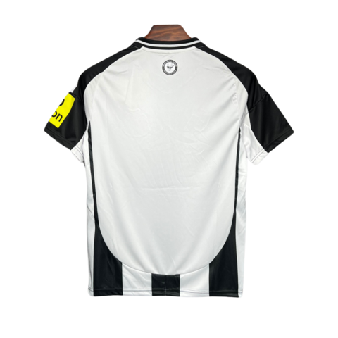 Camisa Newcastle I 24/25 - Torcedor Masculina - Branco e Preto