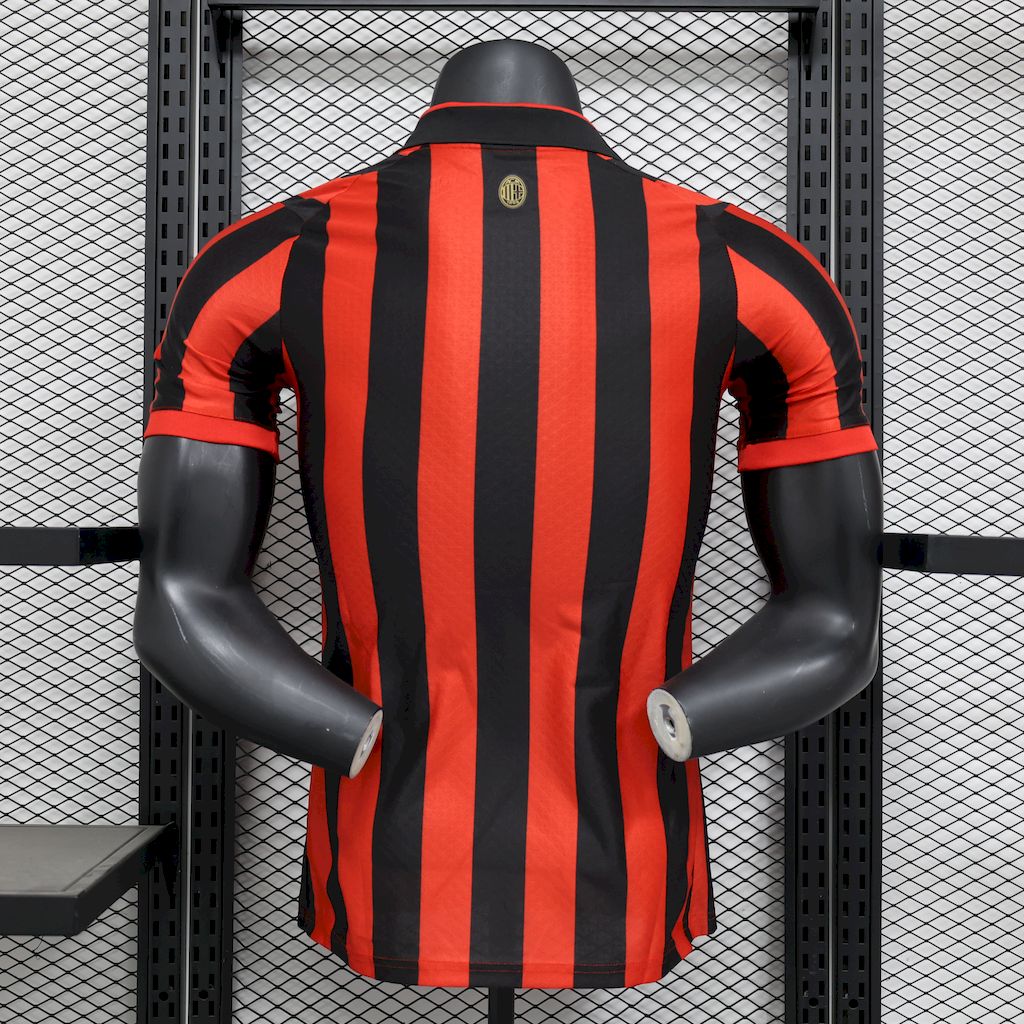 Camisa Puma Milan 125 Anos I Authentic - Jogador Masculino - Vermelho