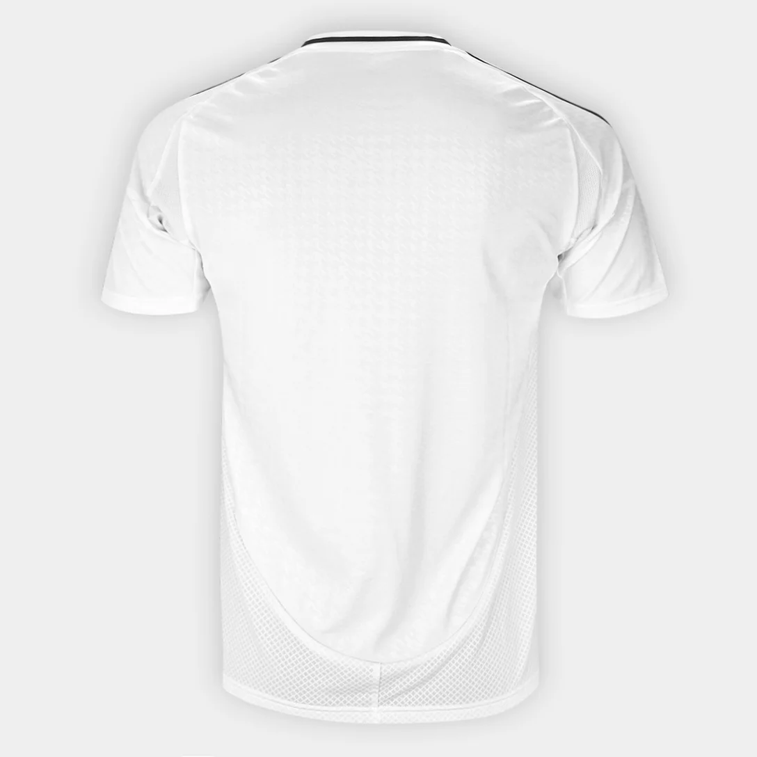 Camisa Real Madrid Home 24/25 Torcedor Adidas Masculina - Branca
