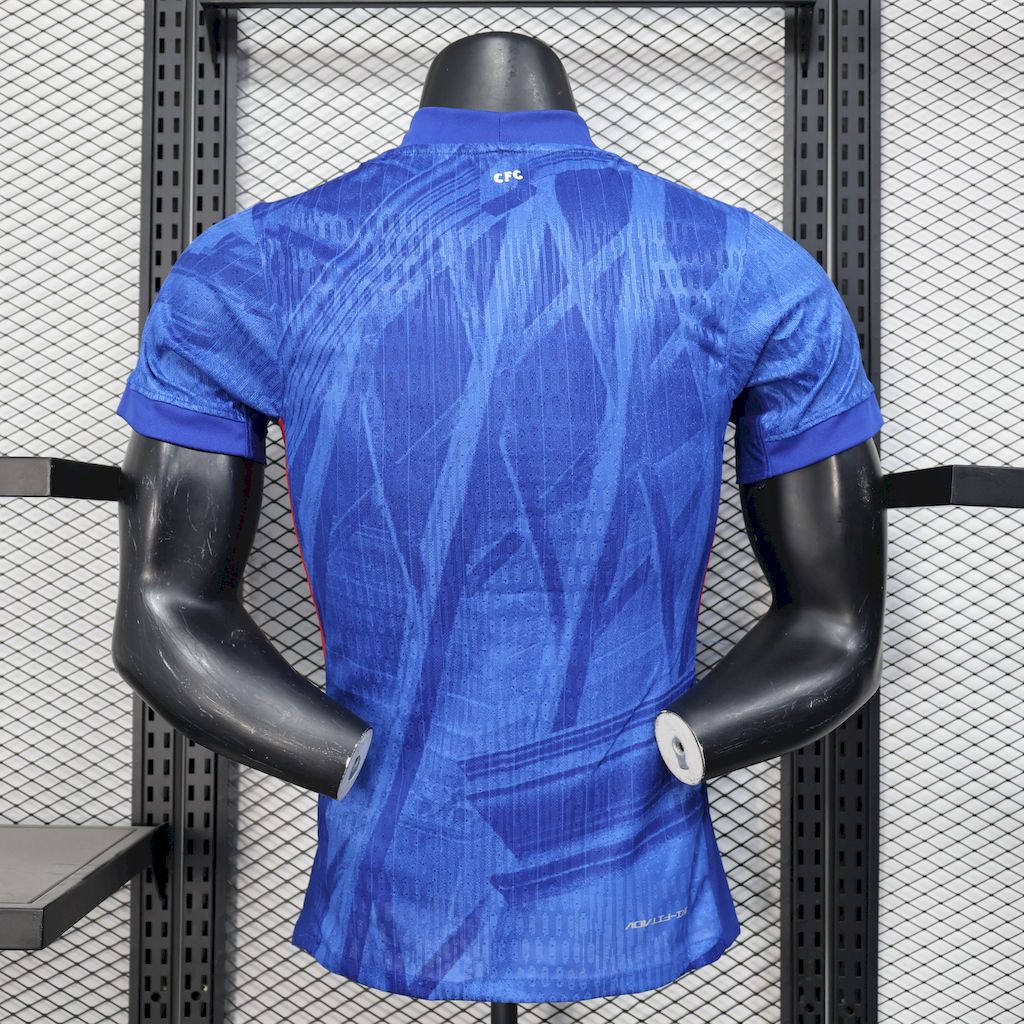 Camisa Chelsea I 2023/24 - Jogador Masculina - Azul