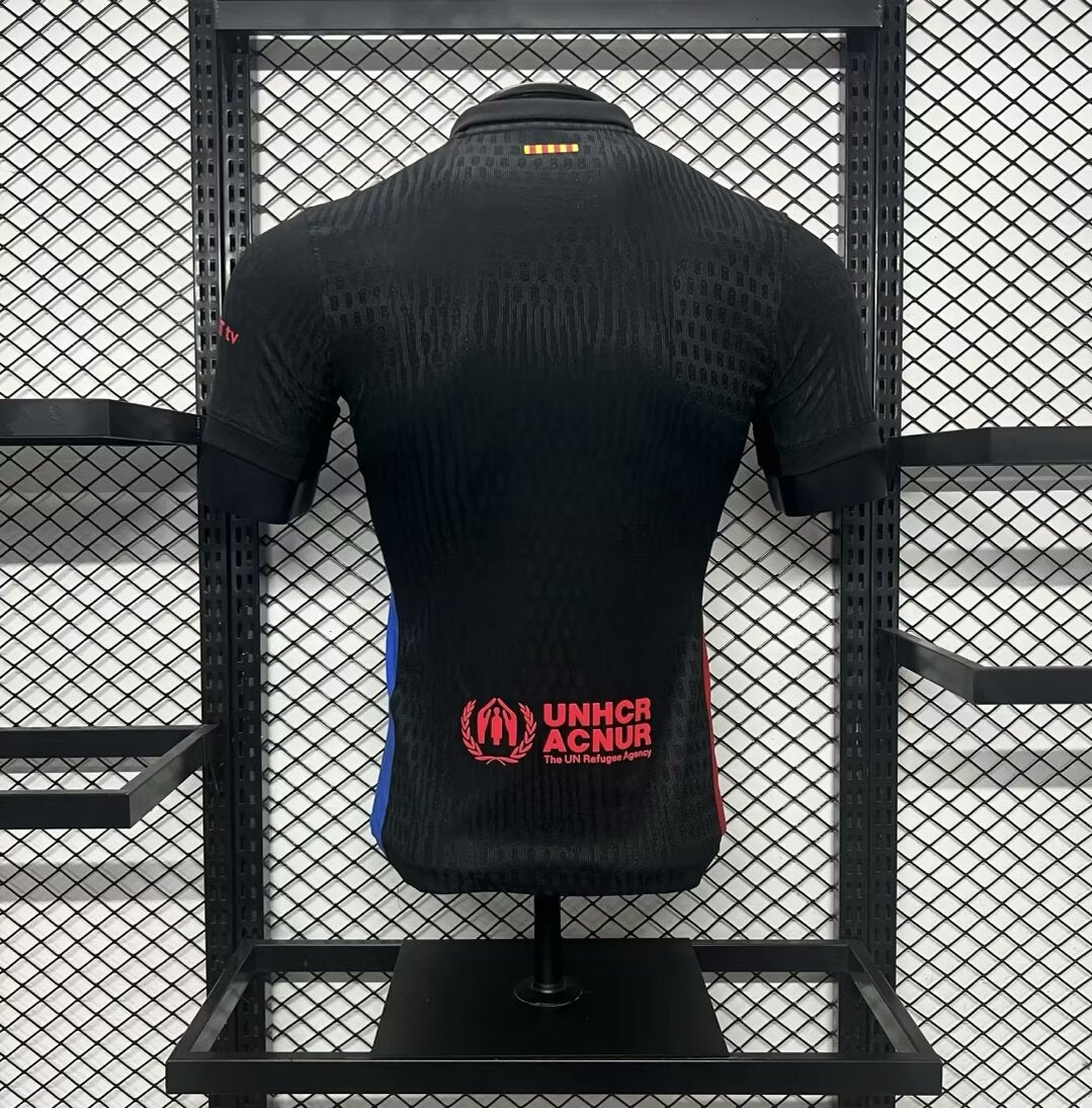 Camisa Barcelona II 2024/25 - Jogador Masculina - Preta