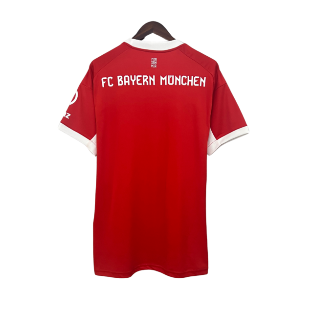 Camisa Bayern de Munique I 2025/26 - Jogador Masculina - Vermelho