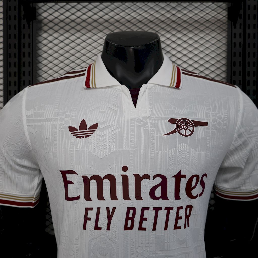 Camisa Arsenal SE 2025/26 II - Jogador Masculina - Branca