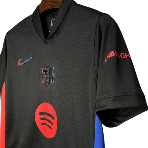 Camisa Barcelona II 24/25 Torcedor Nike Masculina - Preta
