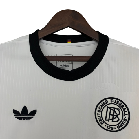 Camisa Seleção da Alemanha 125 anos Adidas Torcedor Masculina - Branca