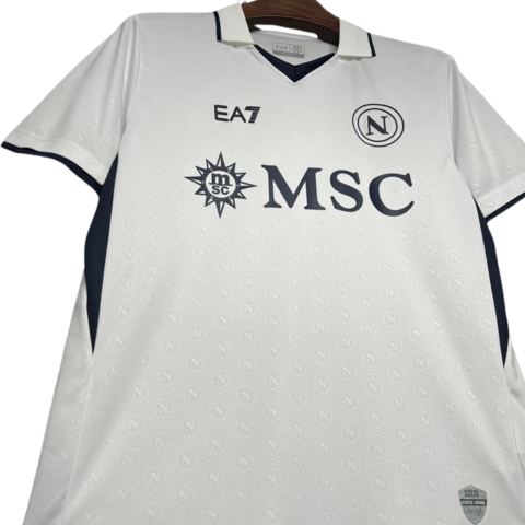 Camisa Napoli II 24/25 - Torcedor EA7 Masculina - Branca