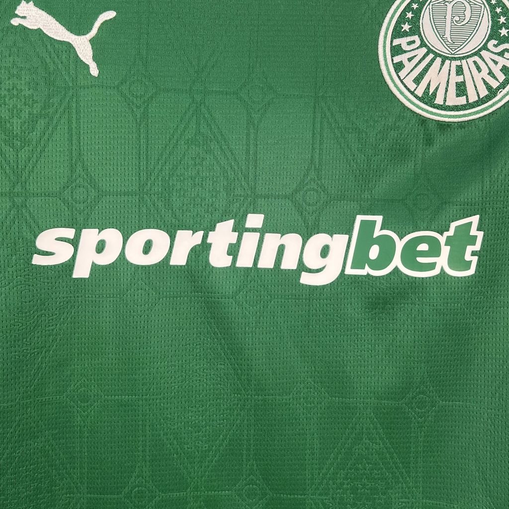 Camisa Palmeiras I 2025/26 - Jogador Feminina - Verde