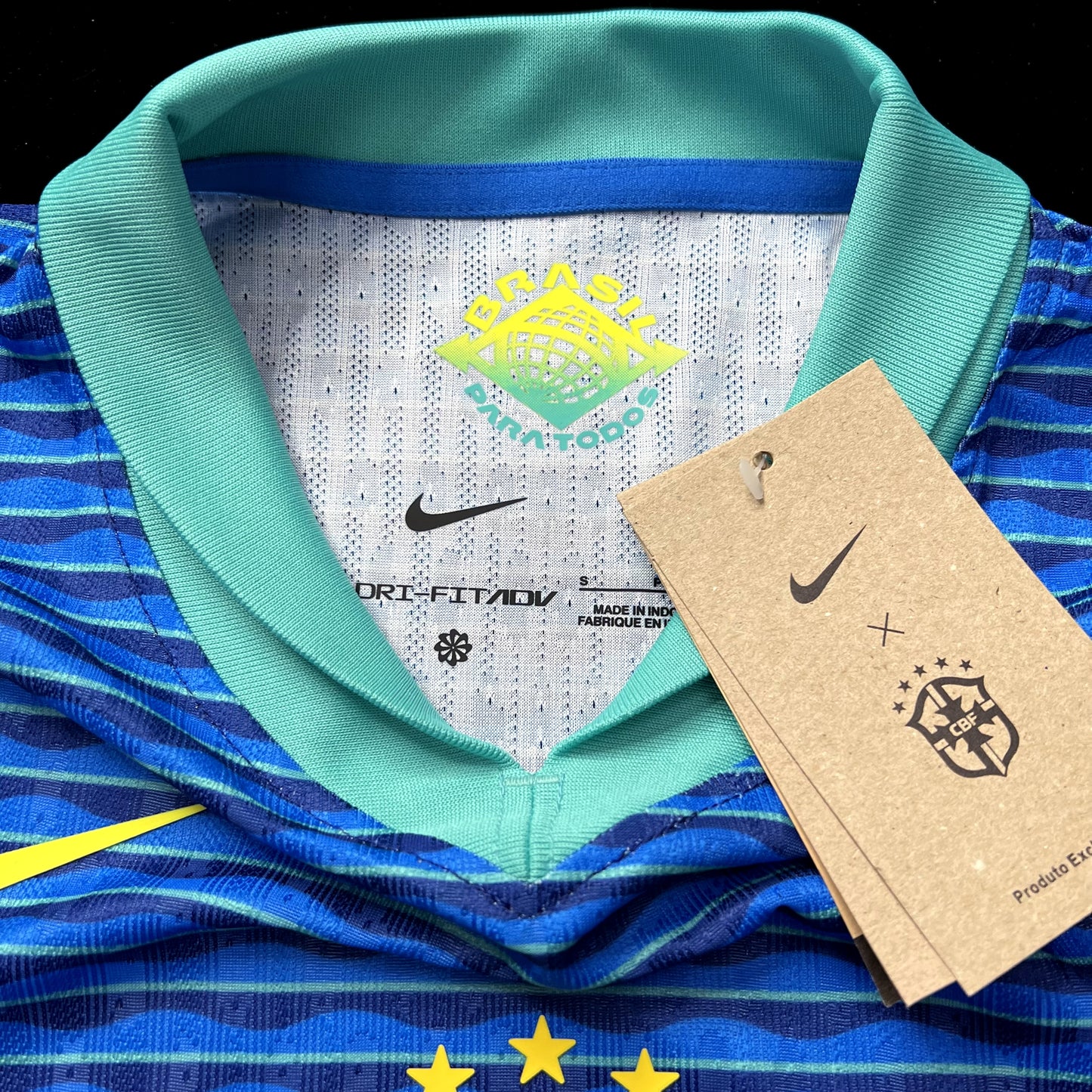 Camisa Brasil II 2024/25 - Jogador Masculina - Azul