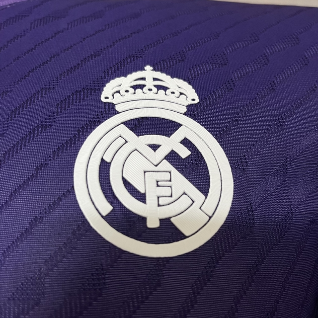 Camisa Y3 Real Madrid Edição Especial - 2023/24 - Jogador Masculina - Roxo