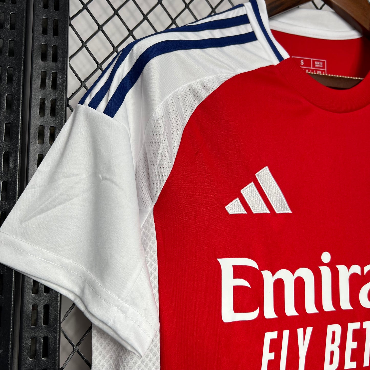 Camisa Arsenal Home 24/25 Torcedor Masculina - Vermelho + Branco
