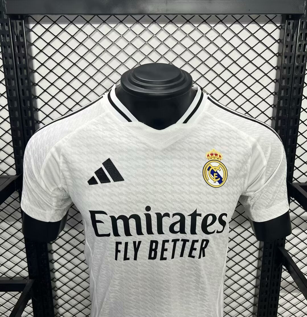 Camisa do Real Madrid I 2024/25 Jogador Masculina - Branca