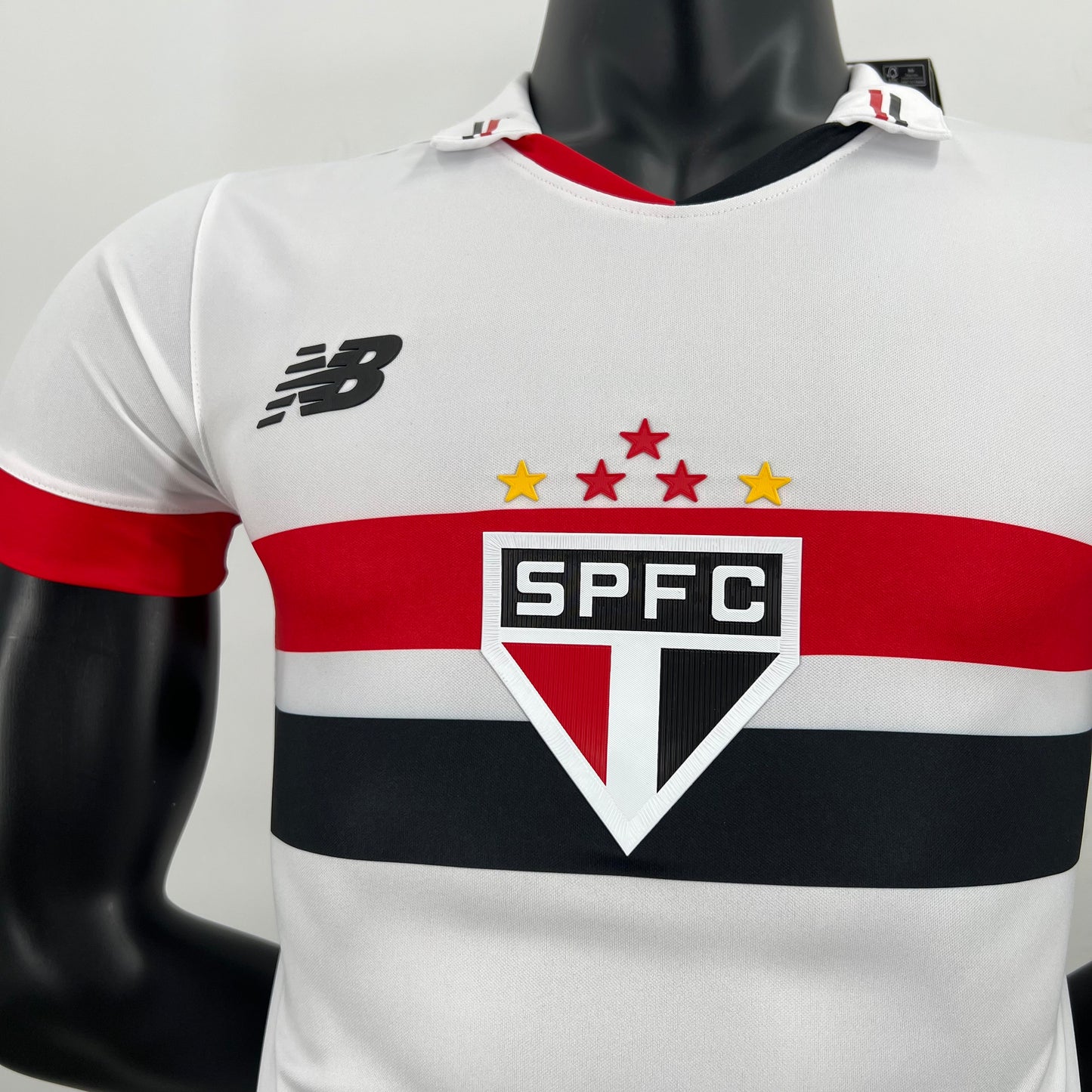 Camisa São Paulo I 2024 - Jogador Masculina - Branca