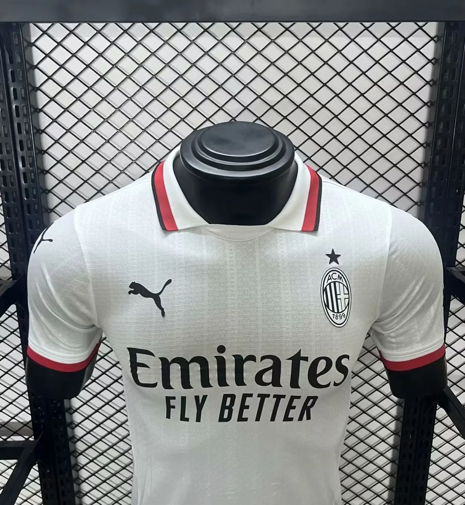 Camisa Puma Ac Milan II 2024/25 - Jogador Masculina - Branca