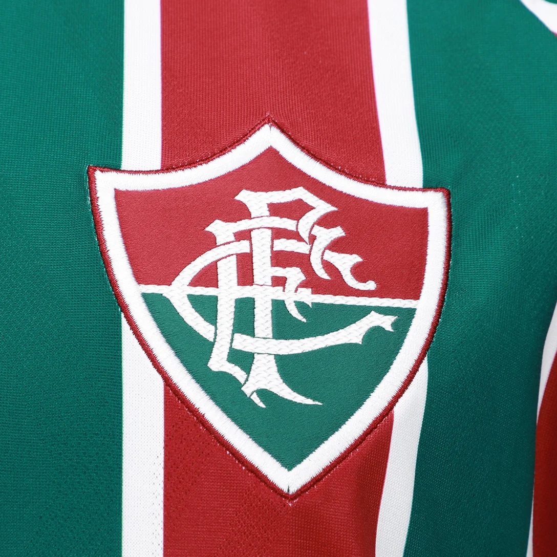 Camisa Fluminense I 25/26 Torcedor Umbro Masculina - Verde+Vermelho