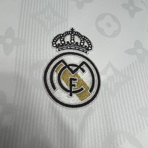 Camisa Real Madrid LV Adidas 24/25 Torcedor Masculina Branca