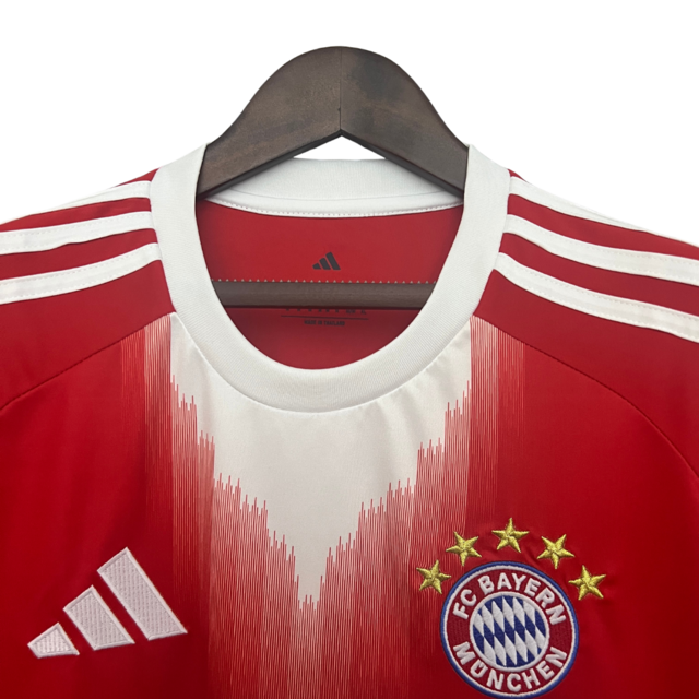 Camisa Bayern de Munique I 2025/26 - Jogador Masculina - Vermelho