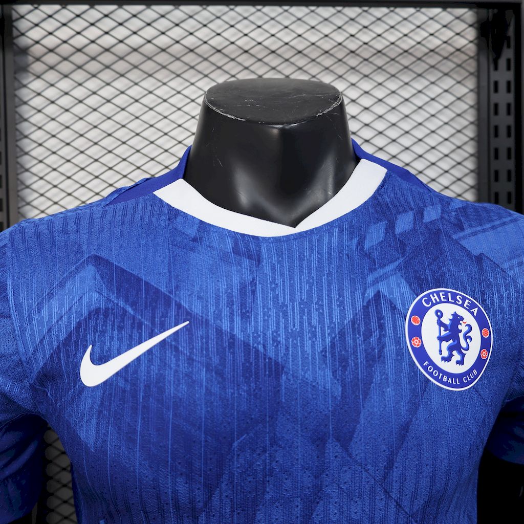 Camisa Chelsea I 2023/24 - Jogador Masculina - Azul