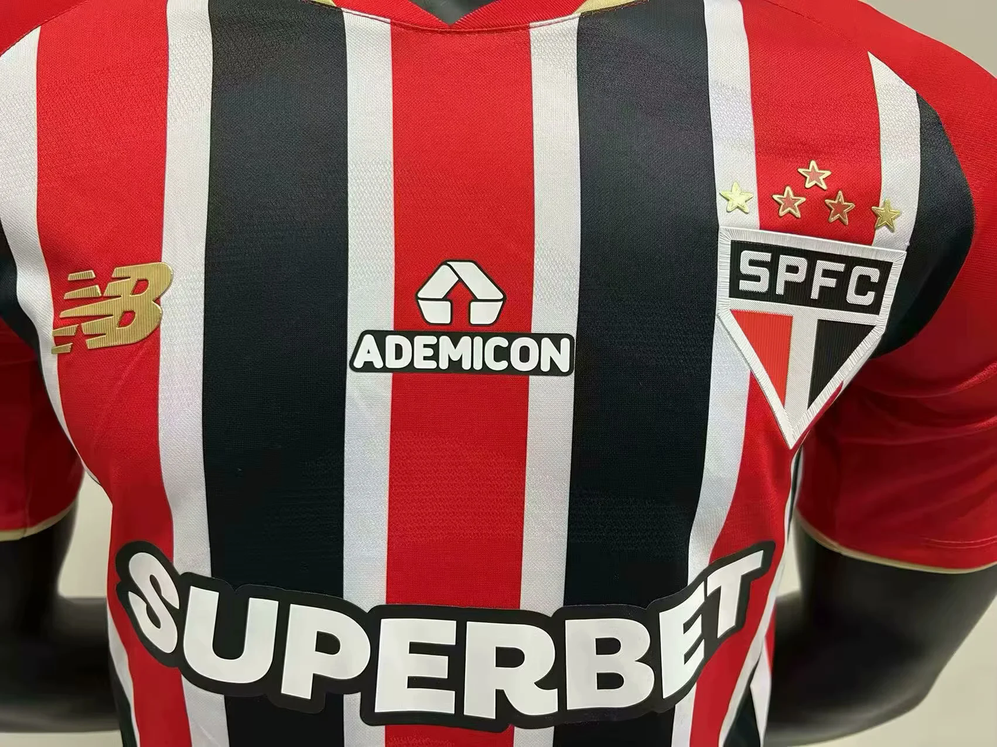 Camisa São Paulo II 2025/26 Jogador Masculina - Vermelha