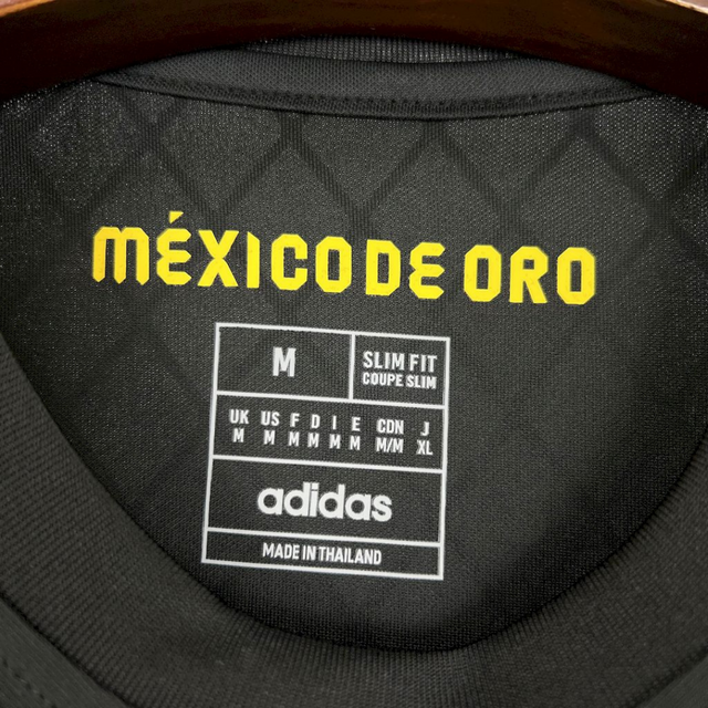 Camisa Seleção do México Edição Especial Copa de Ouro - Torcedor Masculina - Preta
