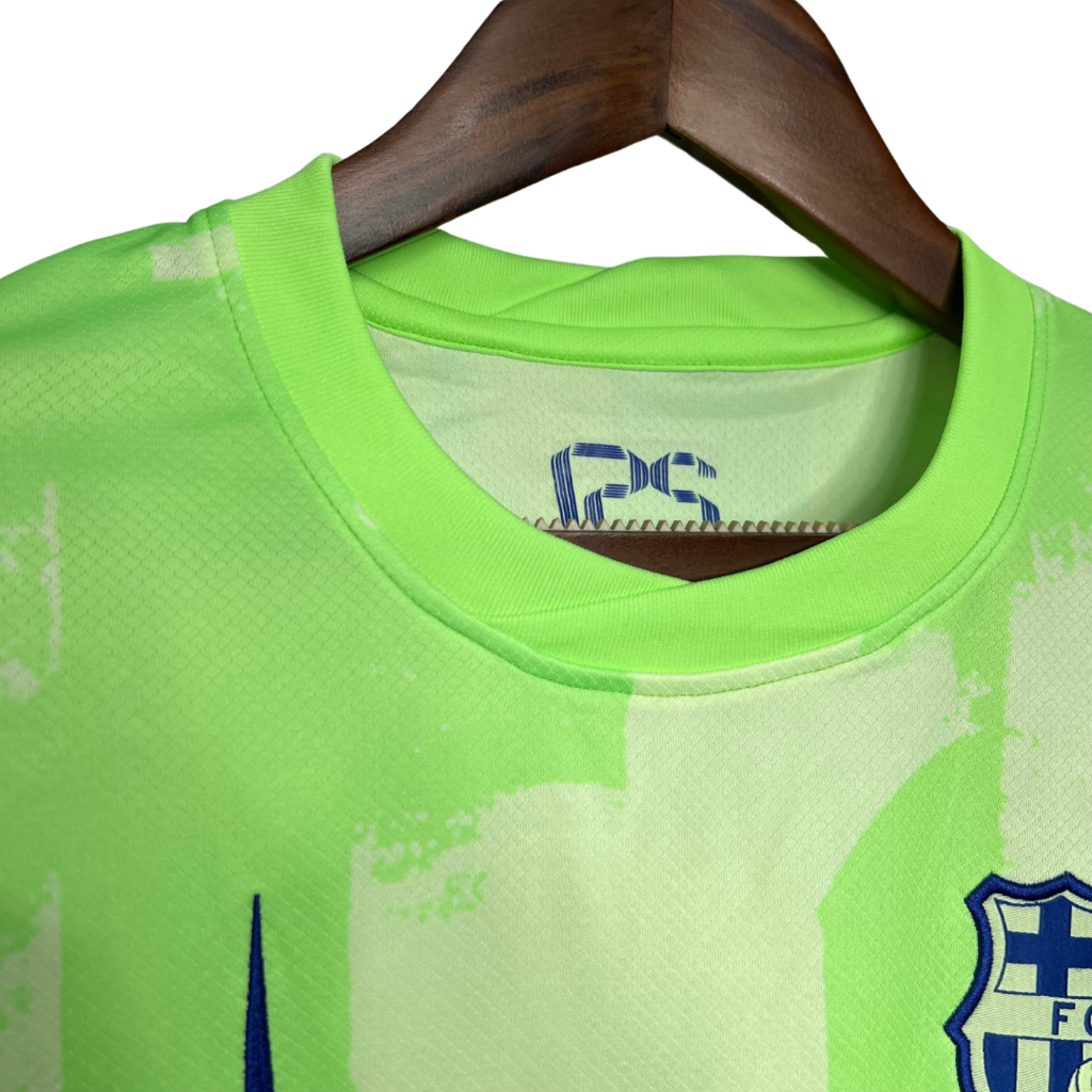 Camisa Barcelona III 24/25 Torcedor Nike Masculina - Verde
