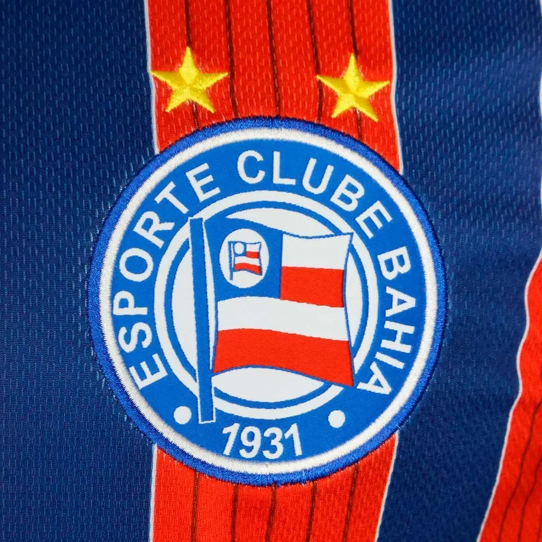 Camisa Bahia Torcedor I 2025 Masculino - Azul
