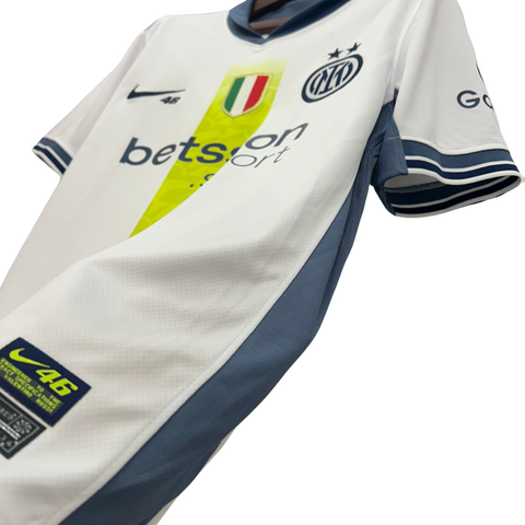 Camisa Inter de Milão Edição Especial Valentino Rossi - Torcedor Nike Masculina - Branca