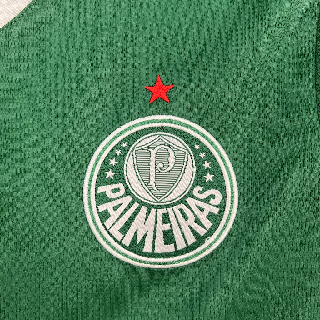 Camisa Palmeiras I 2025/26 - Jogador Feminina - Verde