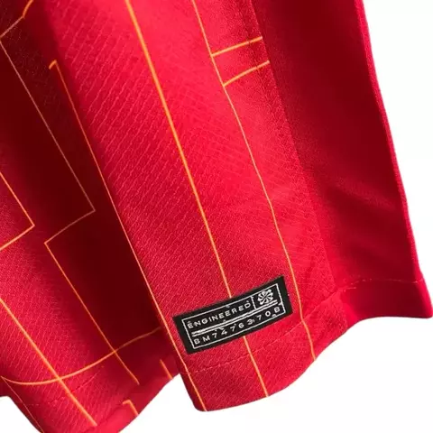 Camisa Liverpool I 24/25 Torcedor Nike Masculina - Vermelha