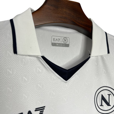 Camisa Napoli II 24/25 - Torcedor EA7 Masculina - Branca