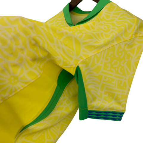 Camisa Brasil I 24/25 Torcedor Nike Masculina - Amarela