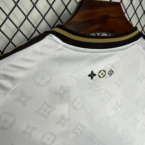 Camisa Real Madrid LV Adidas 24/25 Torcedor Masculina Branca