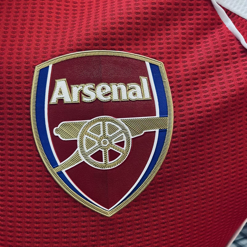 Camisa Arsenal I 2025/26 - Jogador Masculina - Vermelha