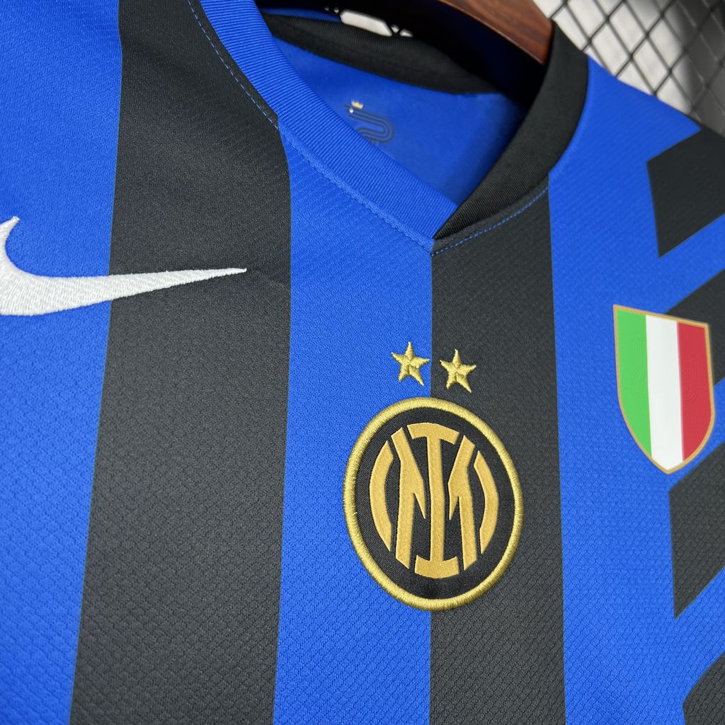 Camisa Inter de Milão I 24/25 - Torcedor Masculina - Azul e preta