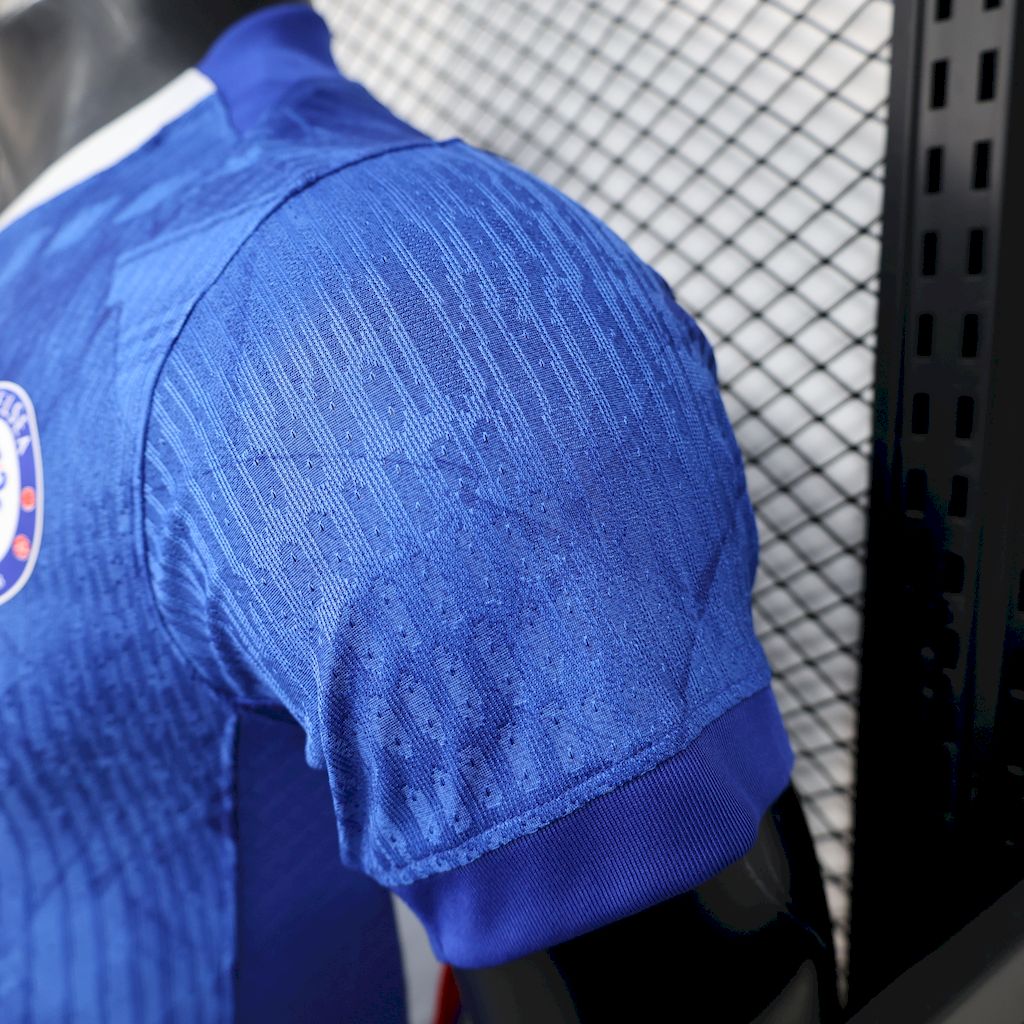 Camisa Chelsea I 2023/24 - Jogador Masculina - Azul