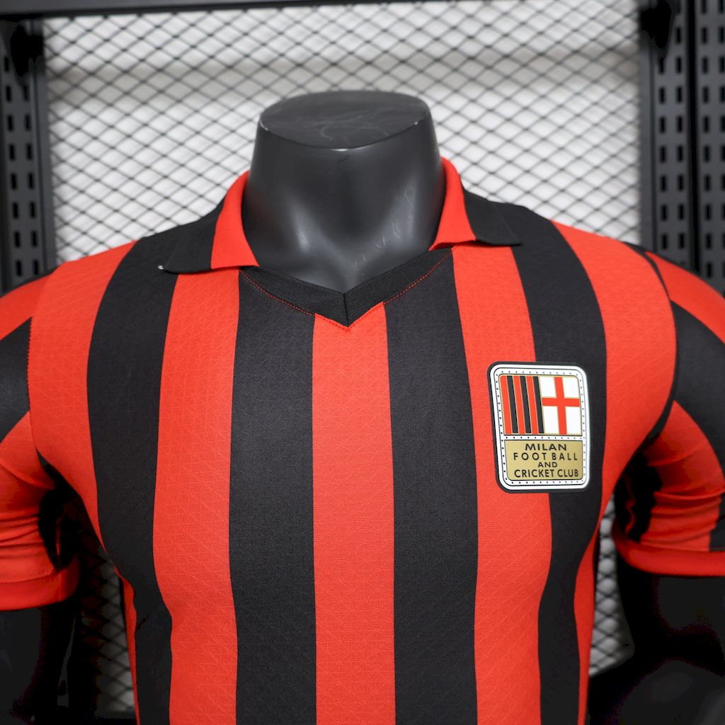 Camisa Puma Milan 125 Anos I Authentic - Jogador Masculino - Vermelho
