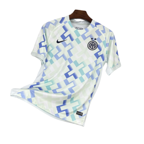 Camisa Inter de Milão II 25/26 - Torcedor Nike Masculina - Branca + Azul