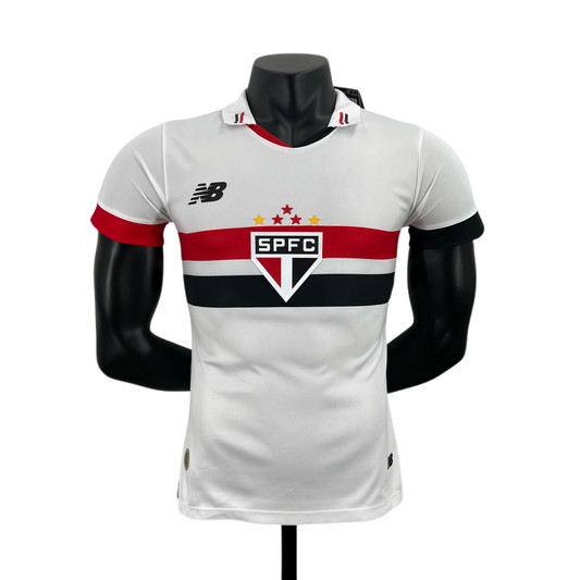Camisa São Paulo I 2024 - Jogador Masculina - Branca