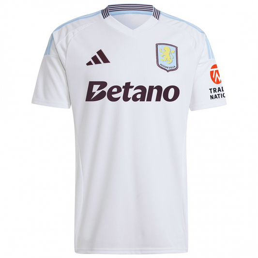 Camisa Aston Villa II 24/25 Torcedor - Branca