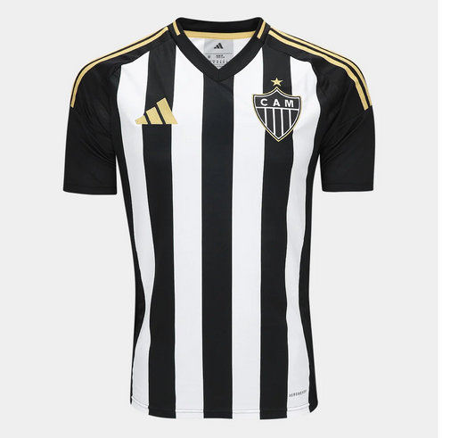 Camisa Atlético Mineiro I 25/26 Torcedor Adidas Masculina - Preto