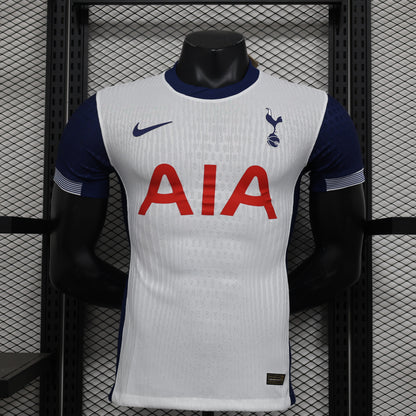 Camisa Tottenham I 2024/25 - Jogador Masculina - Branca e Azul
