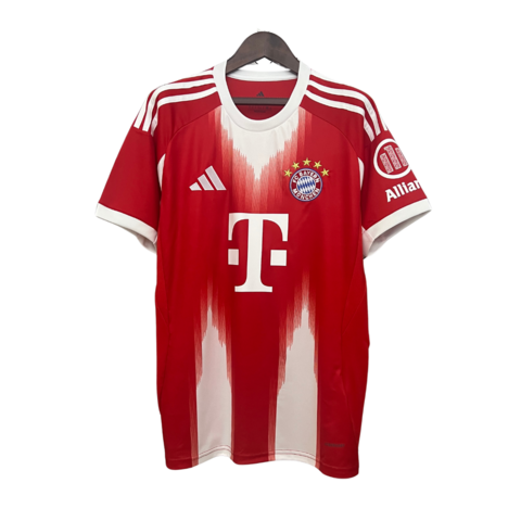 Camisa Bayern de Munique I 25/26 - Torcedor Adidas Masculina - Vermelha