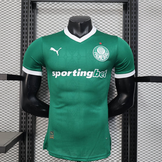 Camisa Palmeiras I 2025/26 - Jogador Masculina - Verde