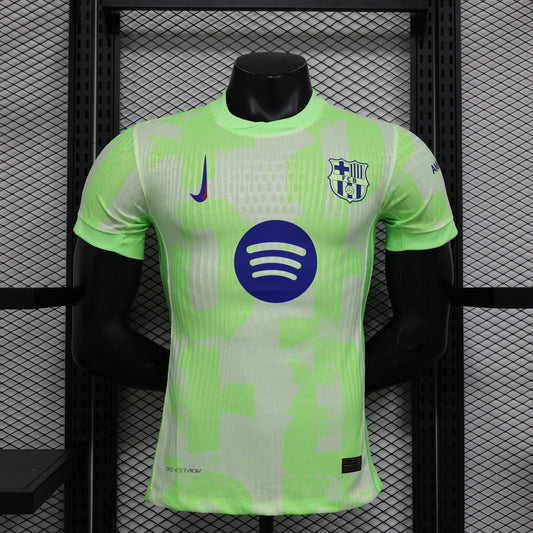 Camisa Barcelona III 2024/25 - Jogador Masculina  - Verde